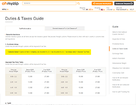 Duties & Taxes Guide
