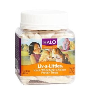 Halo Liv A Littles Protein Treats White Chicken