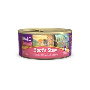 Halo, Purely For Pets Spot's Stew for Cats Saimon