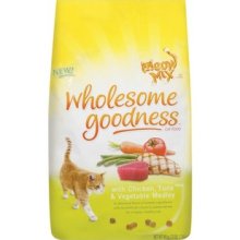Meow Mix 3lb Wholesome Goodness Dry Cat Food With Chicken