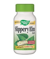 Nature's Way Slippery Elm Bark 370 mg, Capsules 100ea