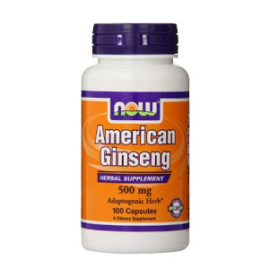 Now Foods American Ginseng 500mg