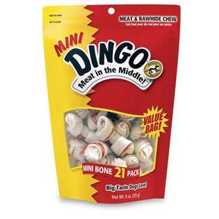 Dinge Mini Bones 21-Pack Value Bag, 9 oz