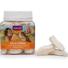 Halo, Purely For Pets Liv A Littles Chicken Treats