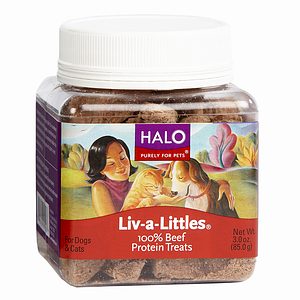 Halo, Purely For Pets Liv A Littles Beef Treats